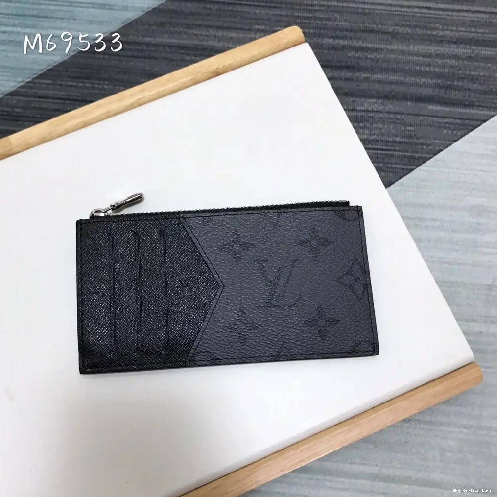 Aaa replica bags CARD COIN LOUIS HOLDER VUITTON 0619
